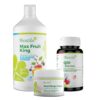 Koenzim Q10 + selen + Max Fruit King + Geschenk Nutrilegs Forte Creme 50ml!