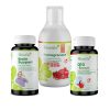 Biostile Brain Support, Coenzym Q10 mit Selen und Geschenk - Granatapfelsaft 300 ml