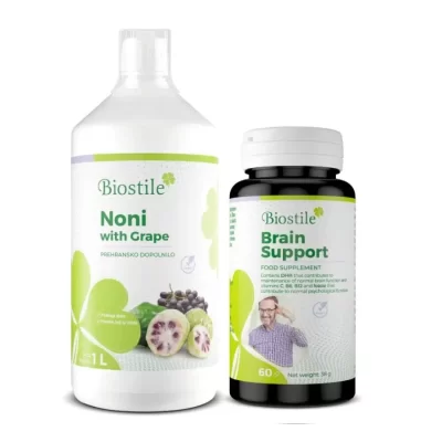 Brain Support + Noni Saft (-20%) Biostile