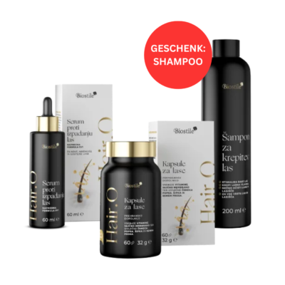 Biostile Hair.O Set gegen Haarausfall für Frauen & Männer